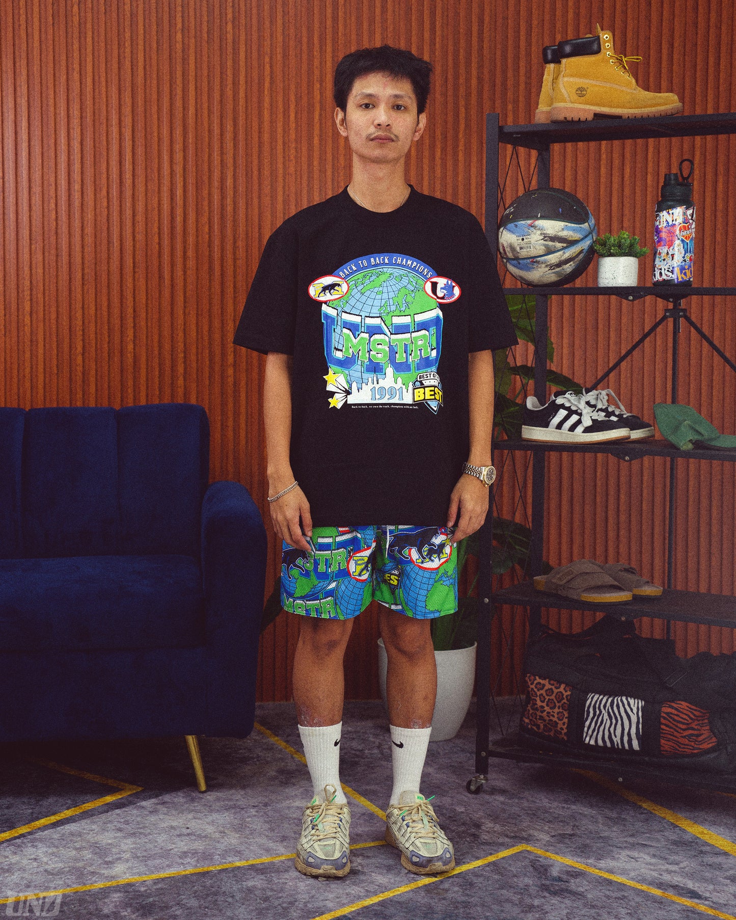 UNDxMSTR B2B Tee (BLACK)
