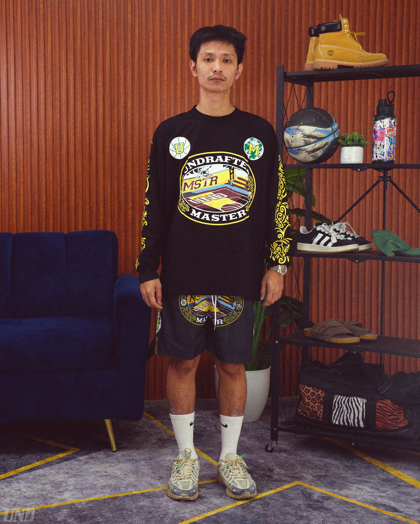 UNDxMSTR Cuban Mesh Shorts