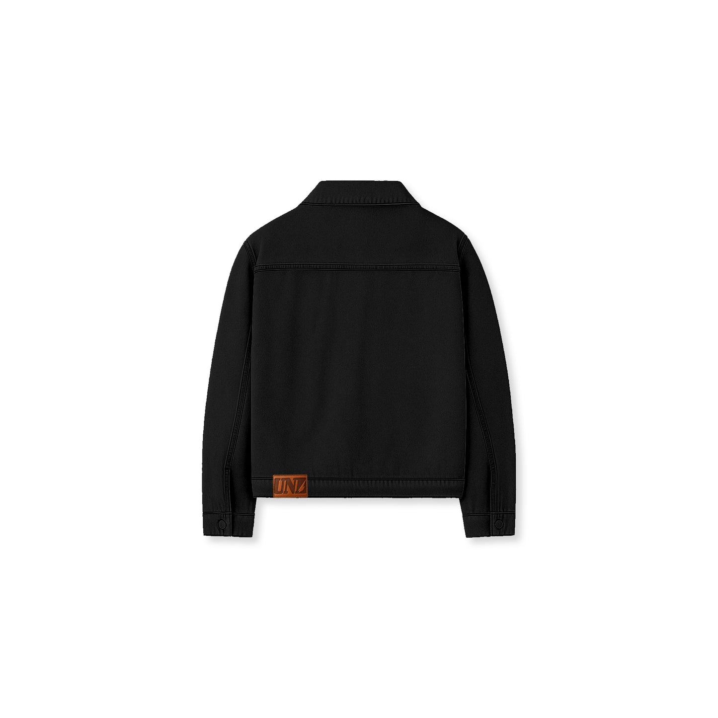 UND1600 Black Denim Jacket