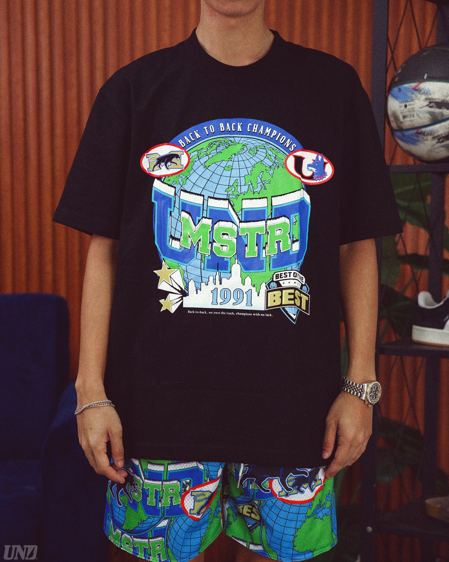 UNDxMSTR B2B Tee (BLACK)