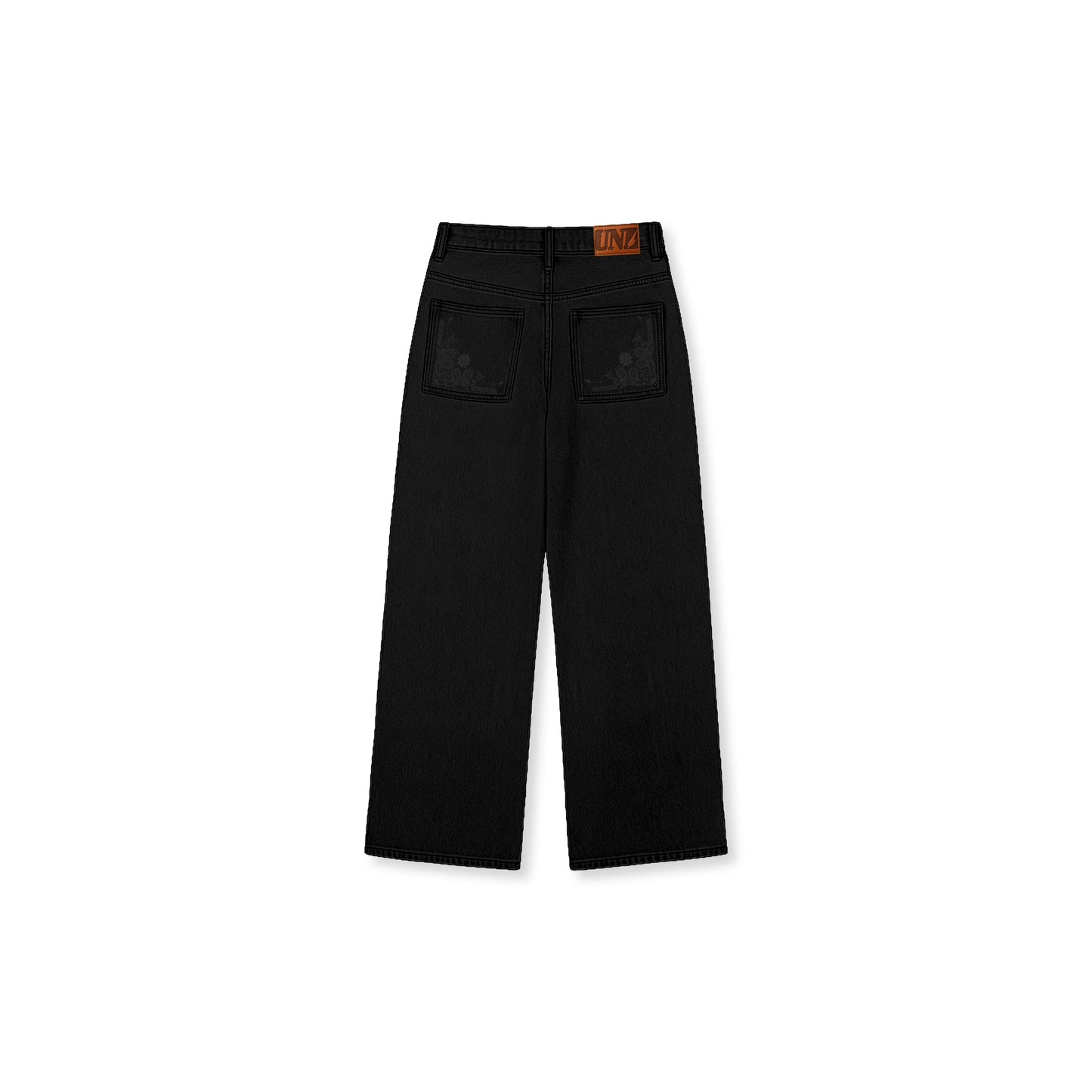 UND1600 Black Denim Pants