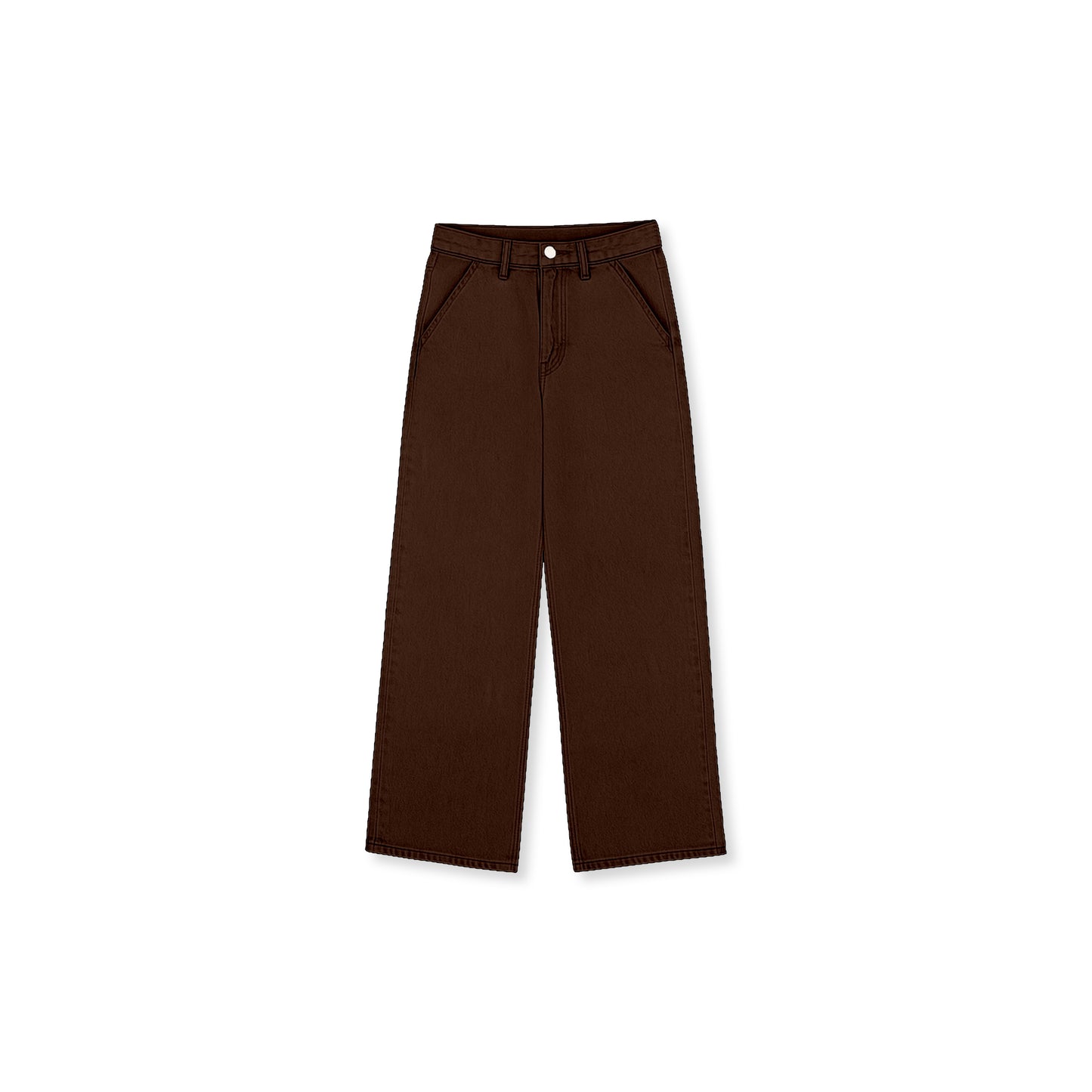 UND1600 Brown Denim Pants