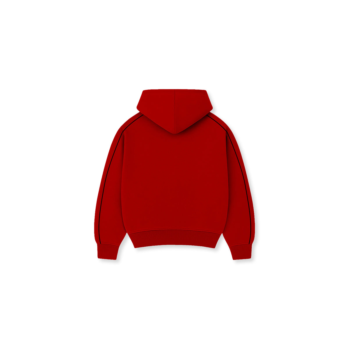 UND1600 Athletics Full-Zip Hoodie Burgundy