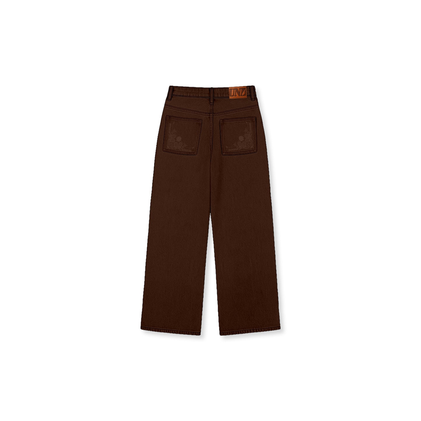 UND1600 Brown Denim Pants