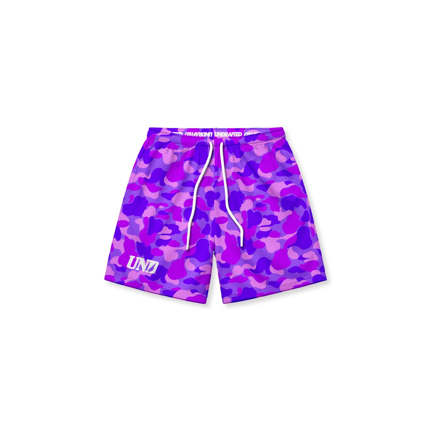 Camou Carter Baggy Mesh Shorts
