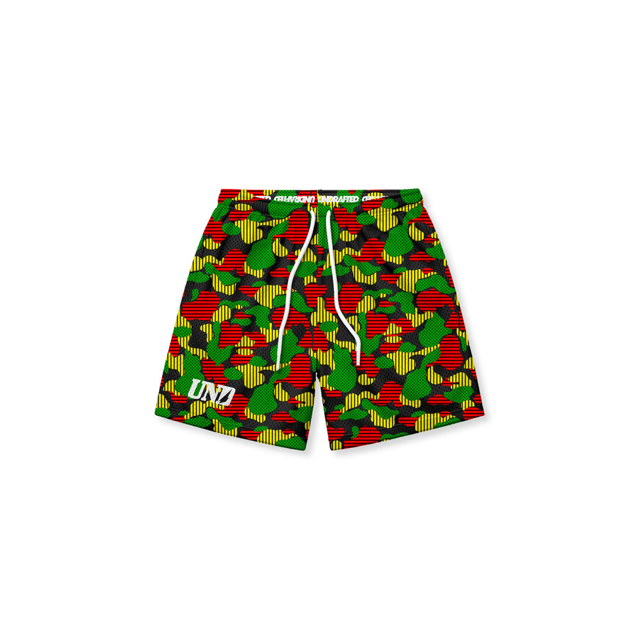 Camou Ducky Baggy Mesh Shorts