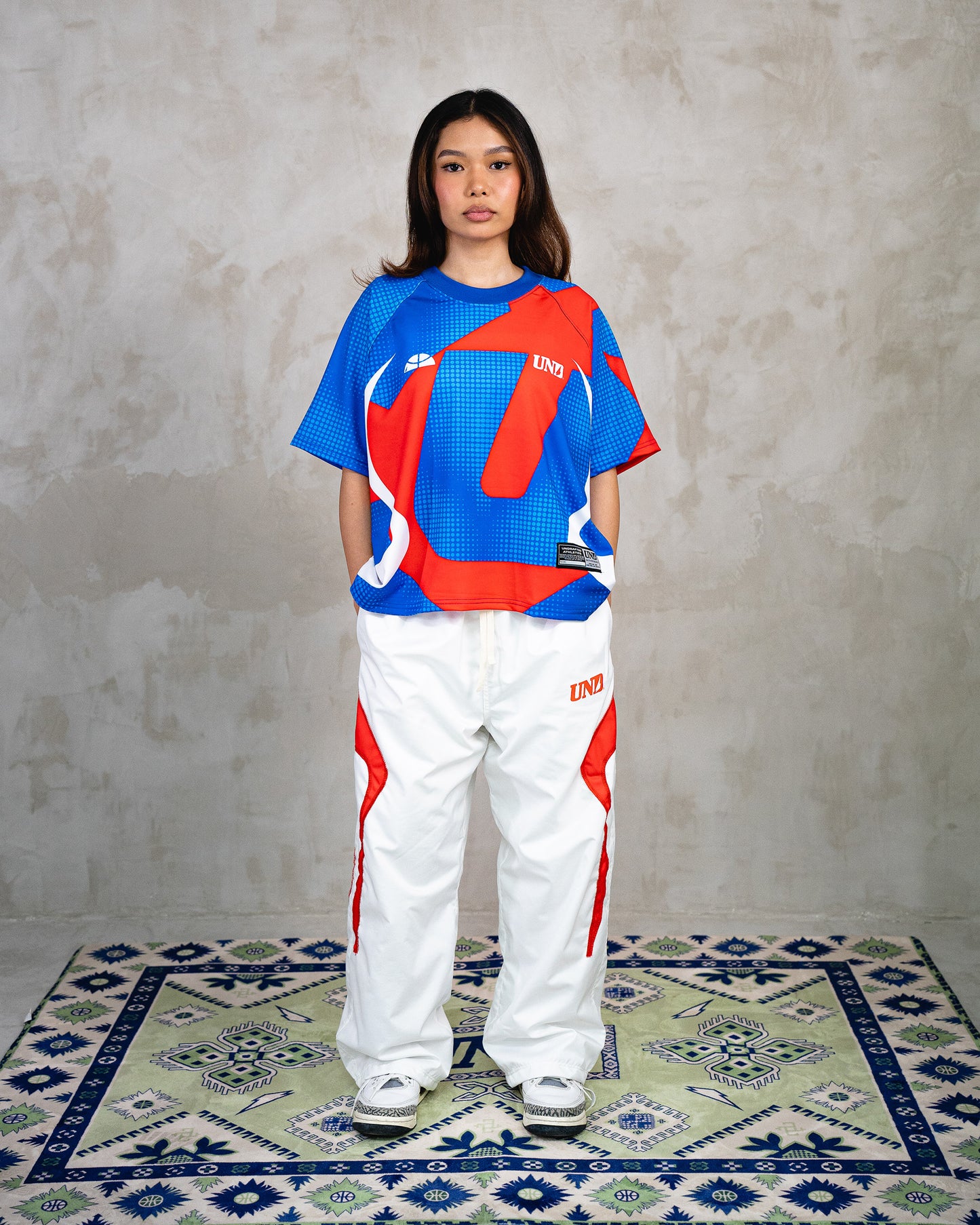 Ripple Athletic Jersey Tee Blue