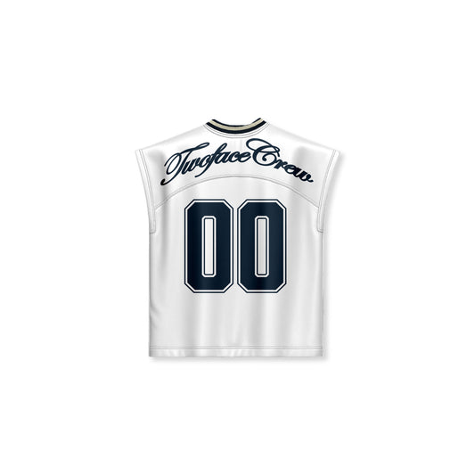 TWO FACE ARC MICROSHINY JERSEY WHITE