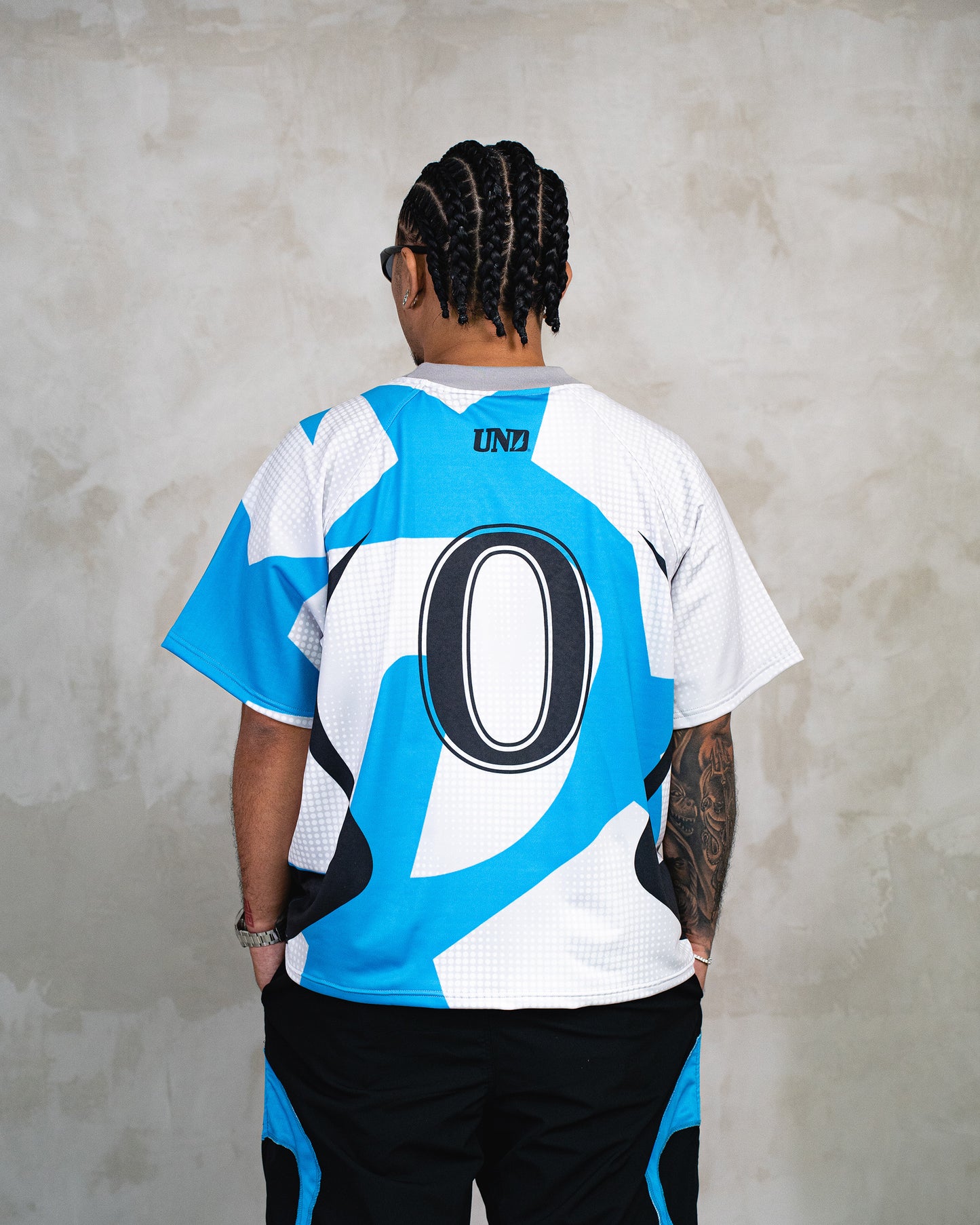 Ripple Athletic Jersey Tee Black/Grey