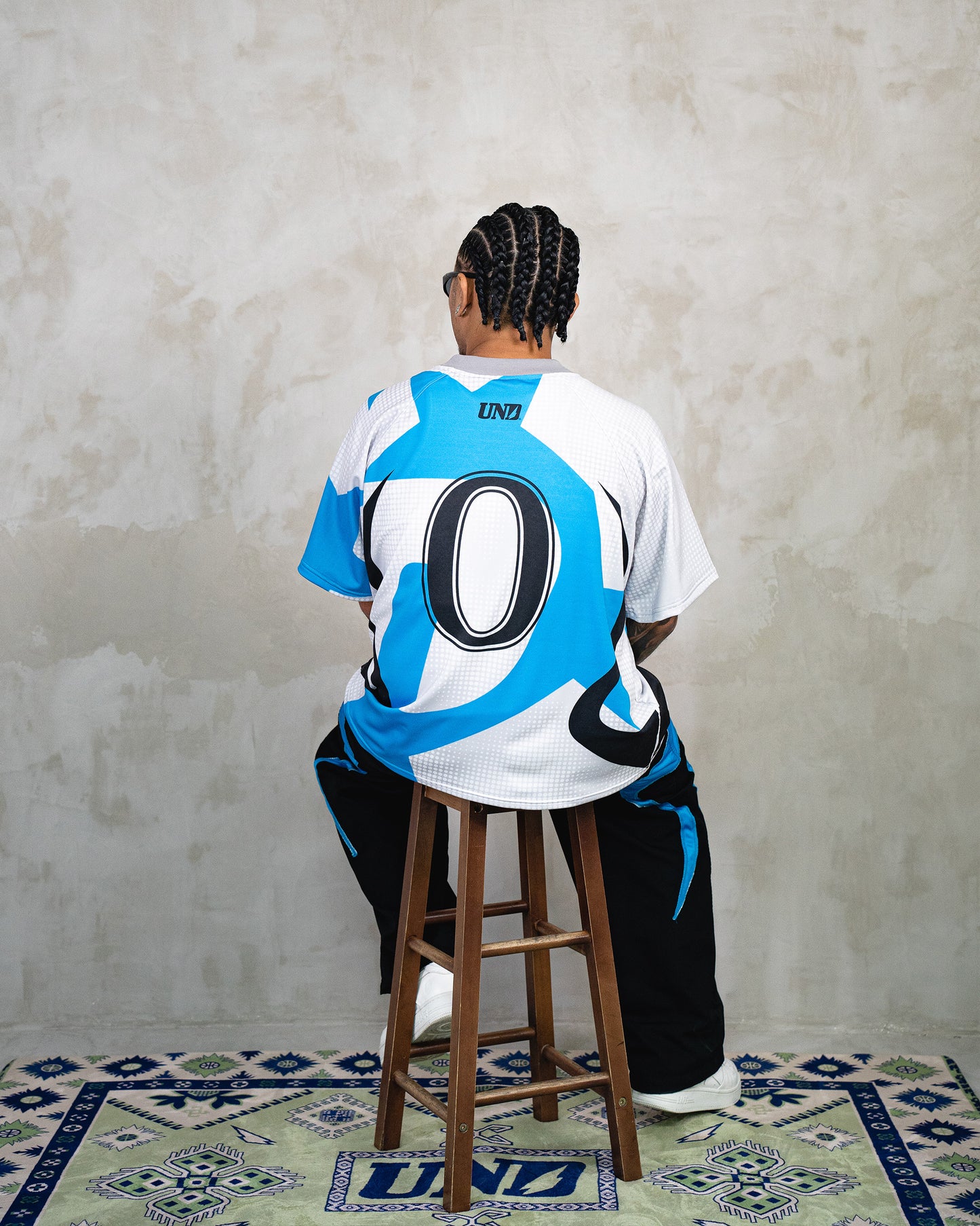 Ripple Athletic Jersey Tee Black/Grey