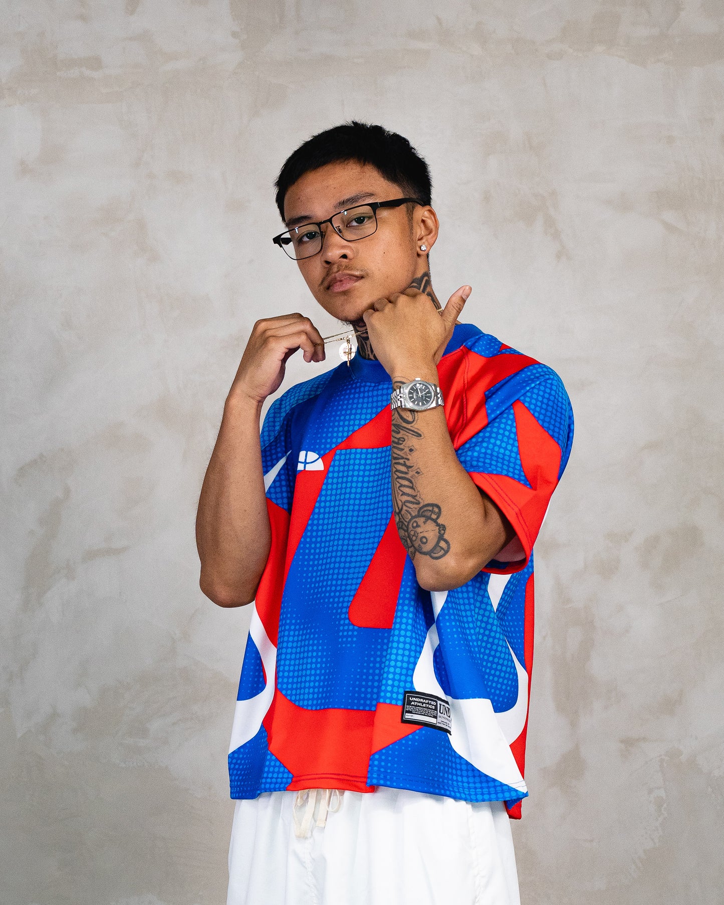 Ripple Athletic Jersey Tee Blue