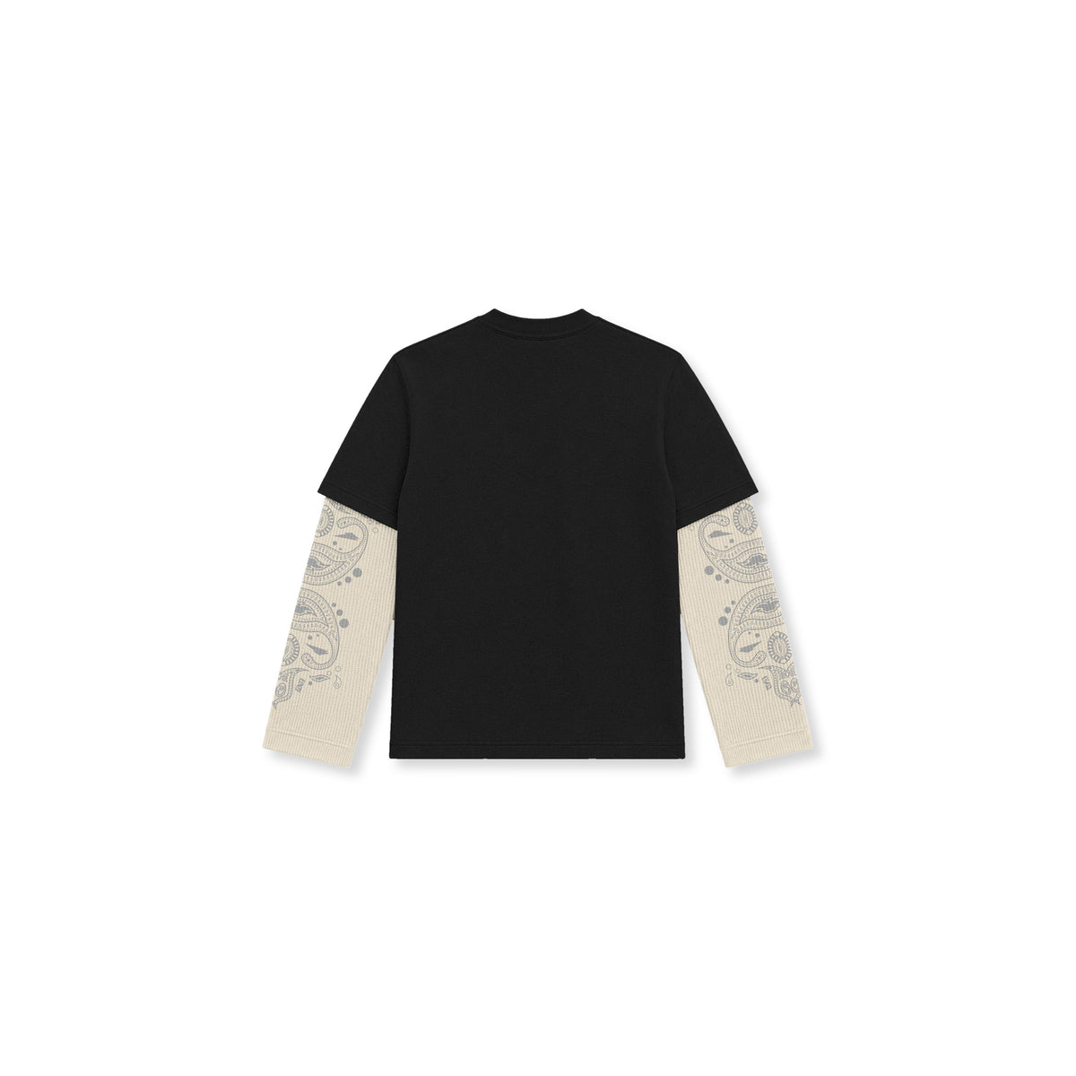 Pocket Paisley 2-Fer Waffle L/S Tee