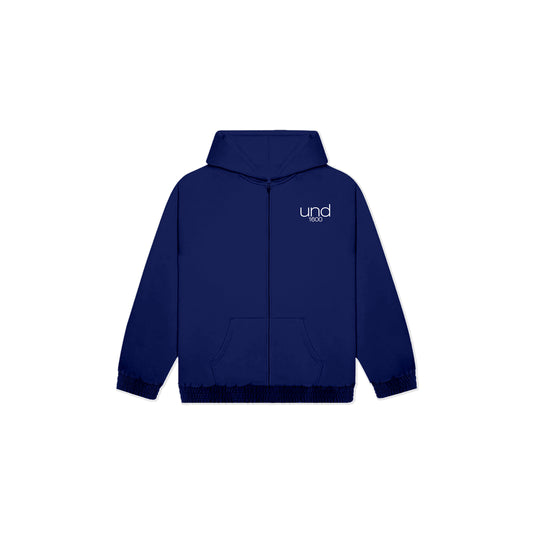 Classic Logo Home Zip-up in Indigo