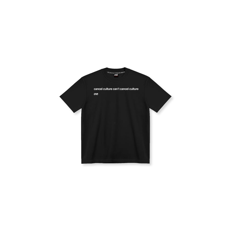 Cancelled Tee Black