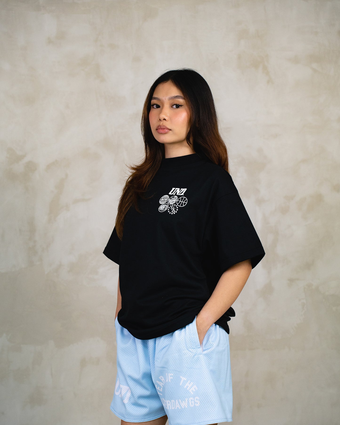 International Tee Black