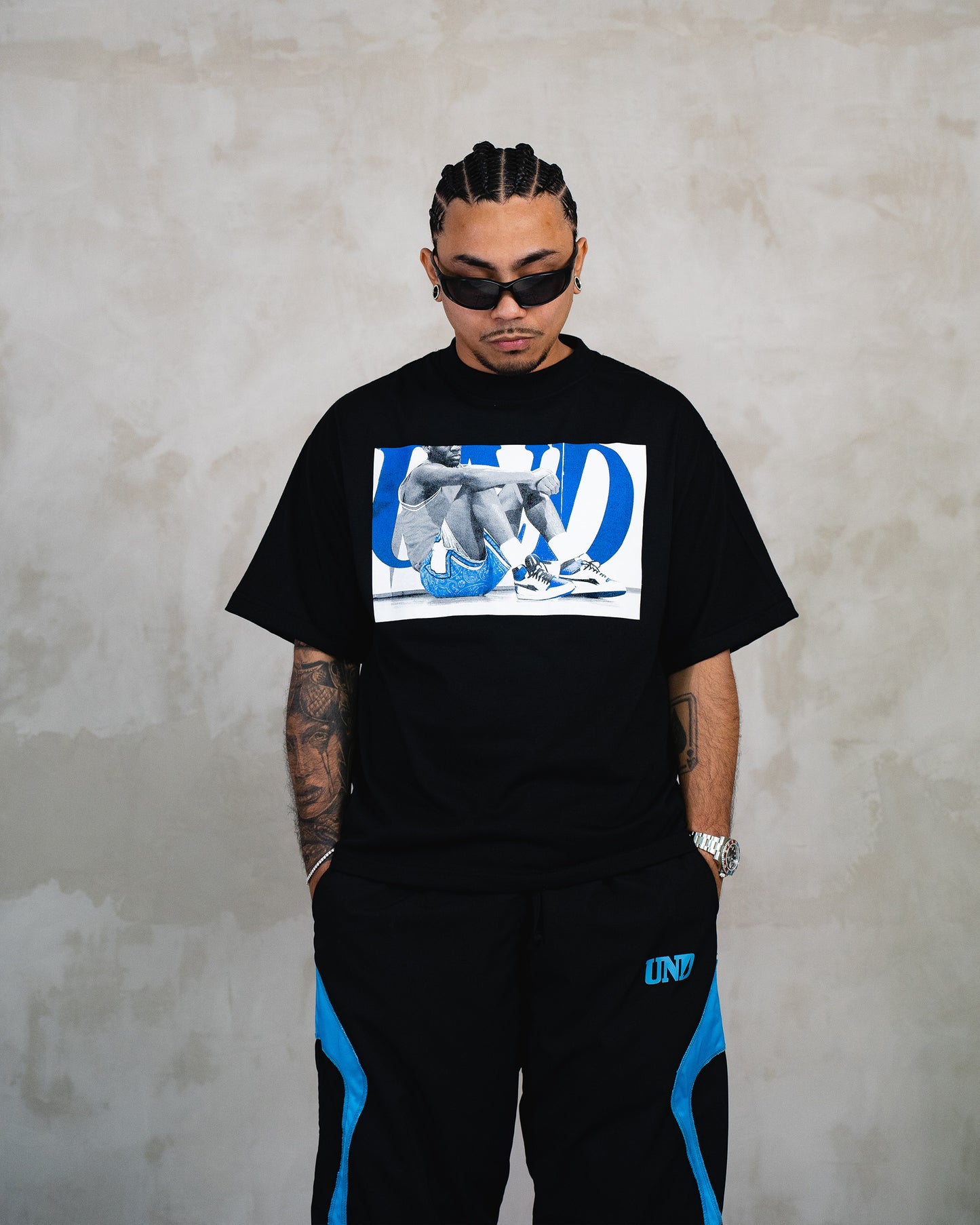 Legend Blue Tee Black
