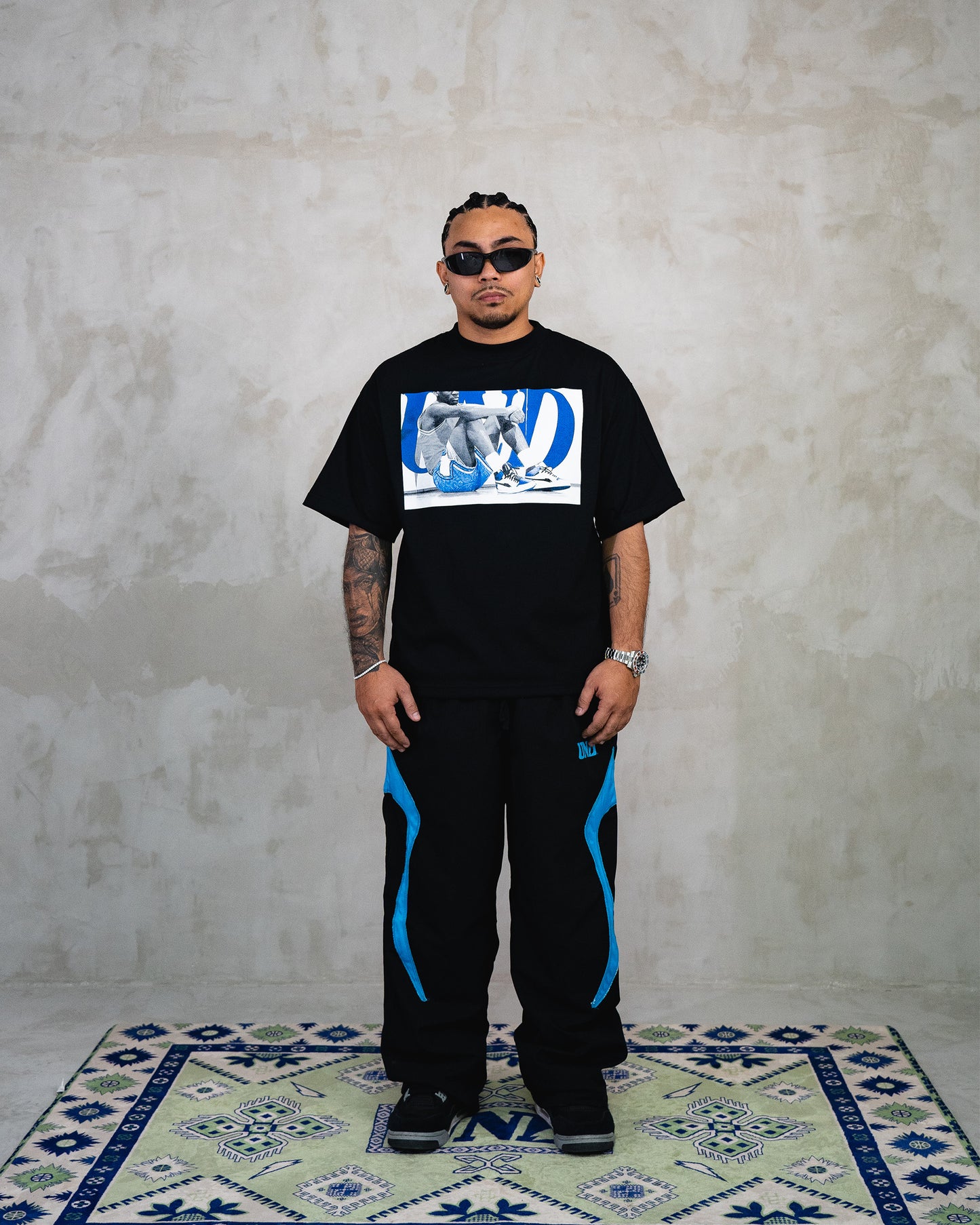 Legend Blue Tee Black