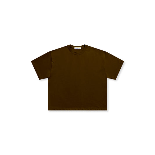 Fundamentals Blank in Choco Brown (Boxy)