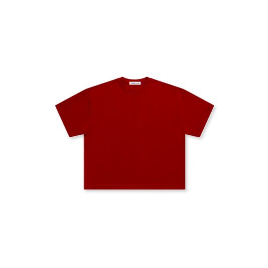 Fundamentals Blank Crimson (Boxy)