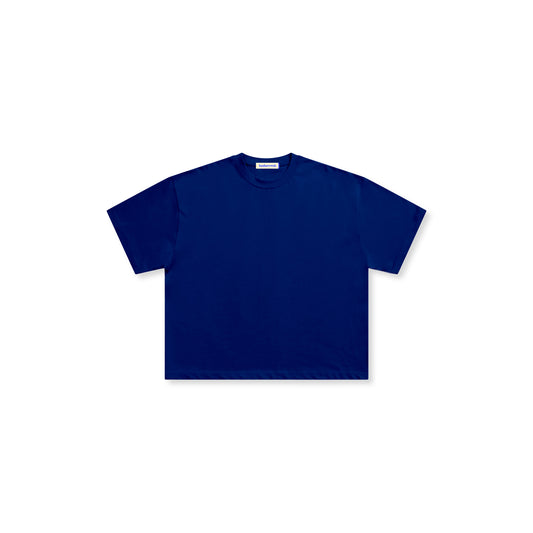 Fundamentals Blank in Dark Blue (Boxy)