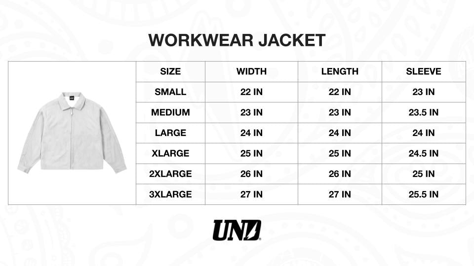 UND1600 Raw Denim Jacket