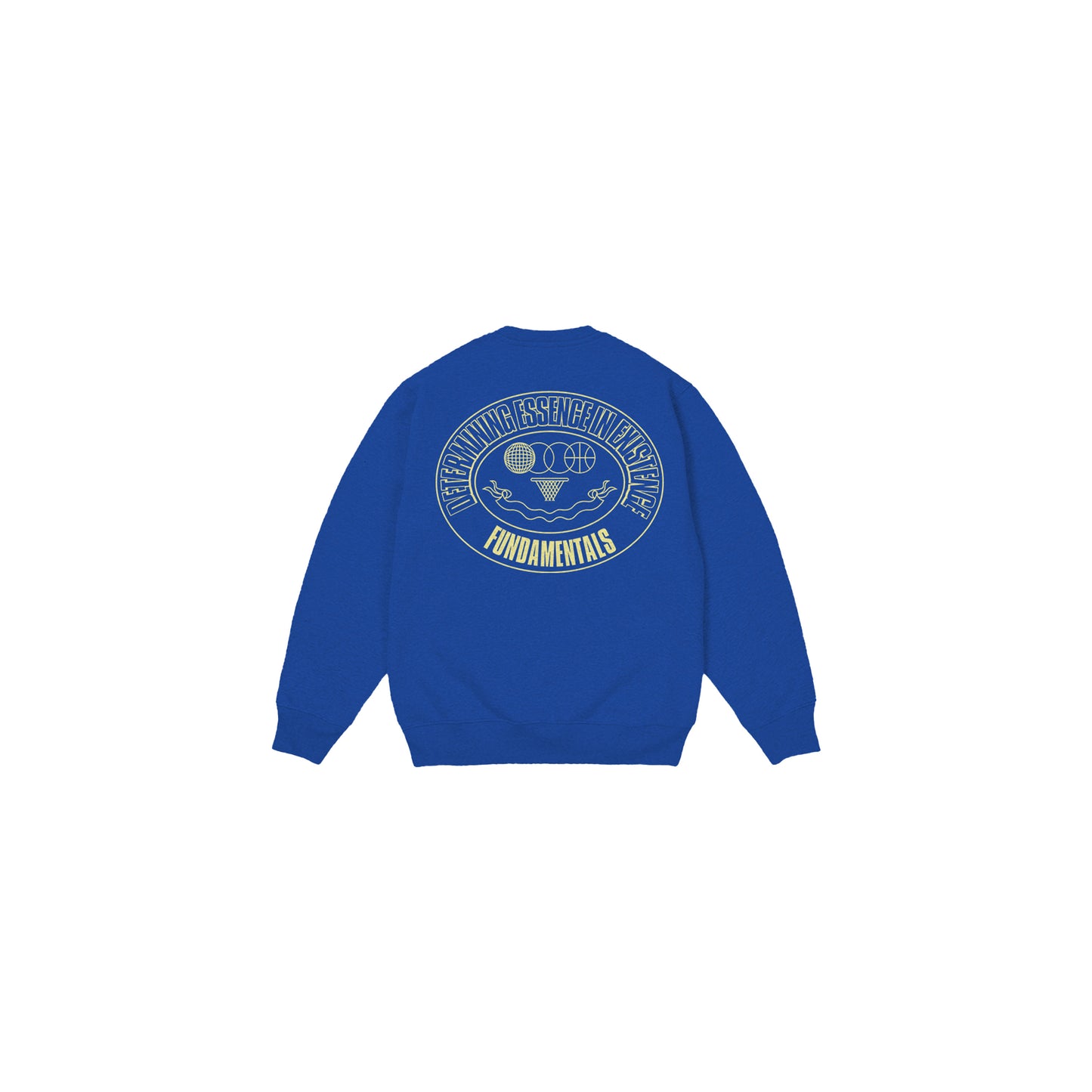 Fundamentals Define Crewneck Sweatshirt Azul