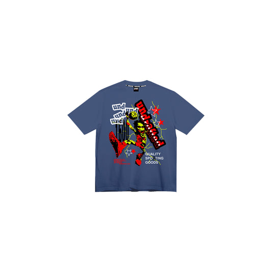 Violate Tee in Peak Blue