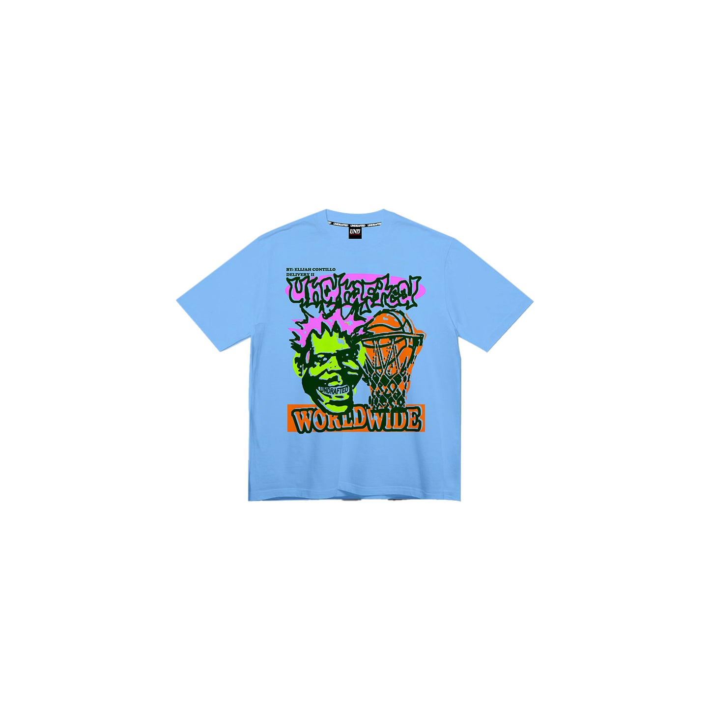 Visage Tee in Sky