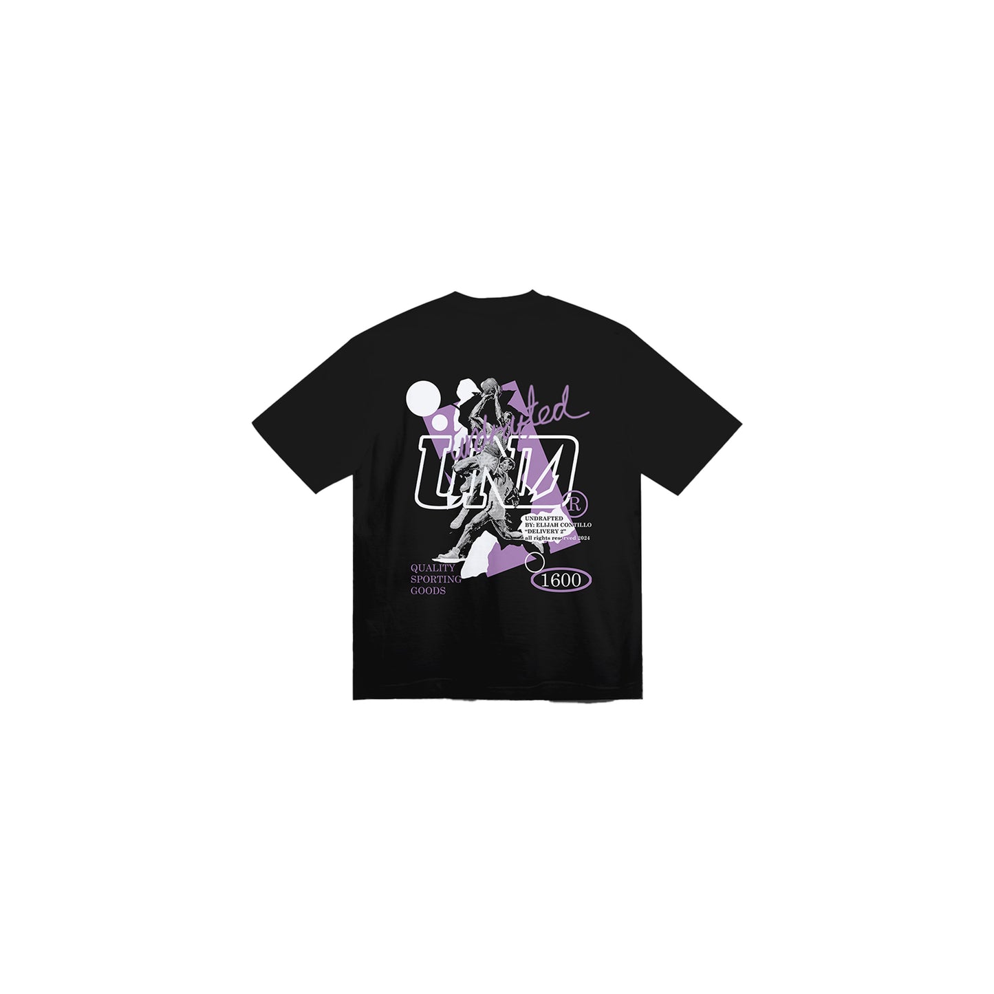 Field Goal Tee in Black