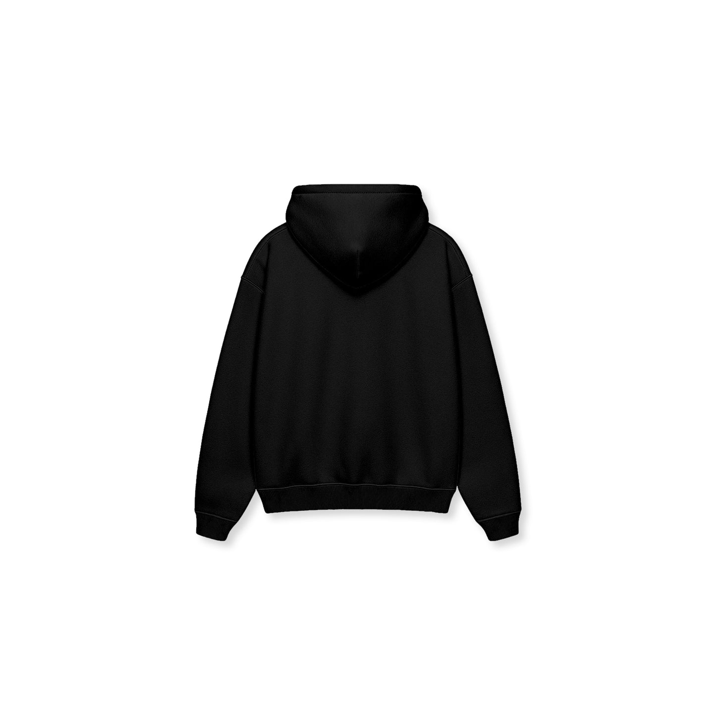 BIGO Plaid Hoodie in Black