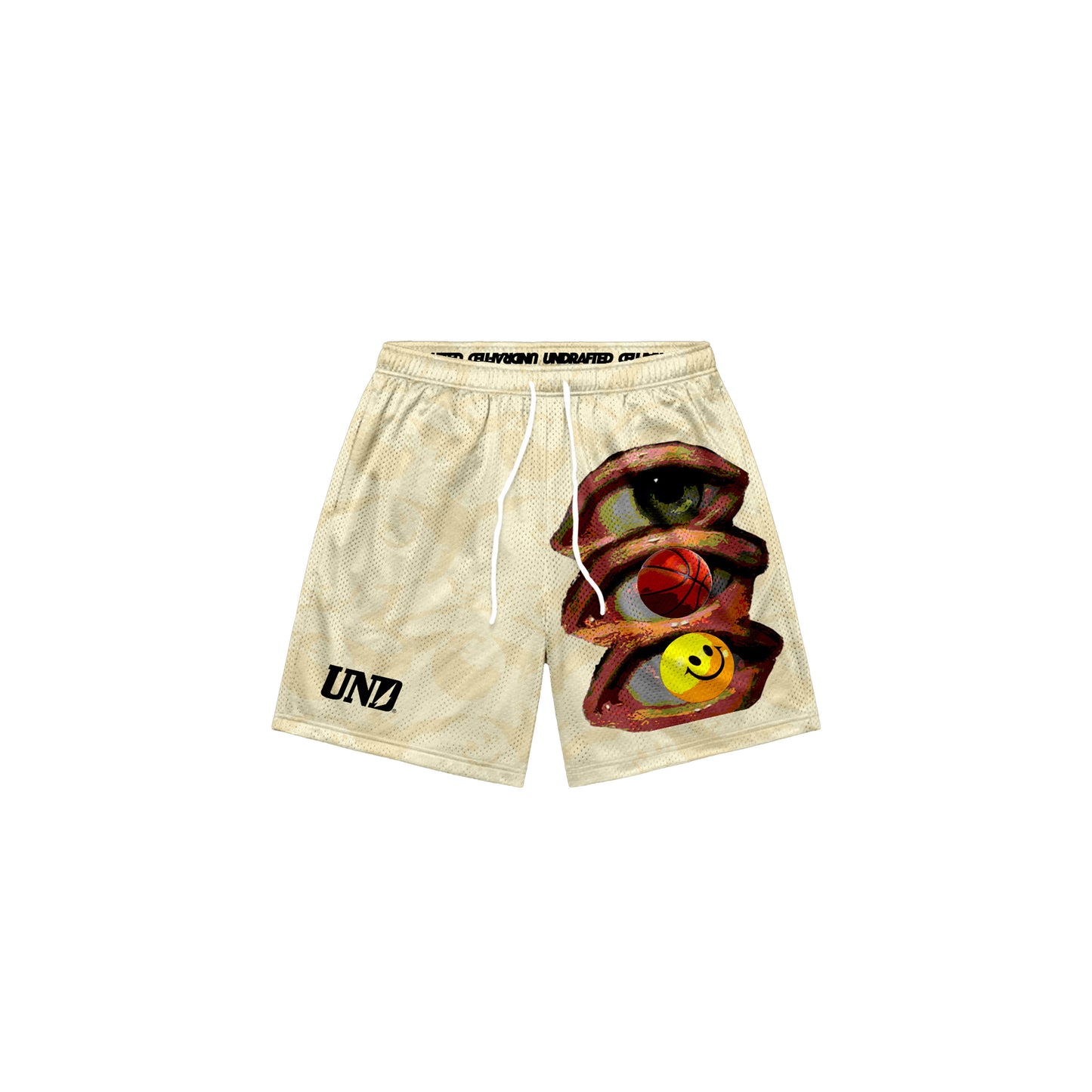 Third Eye Baggy Mesh Shorts