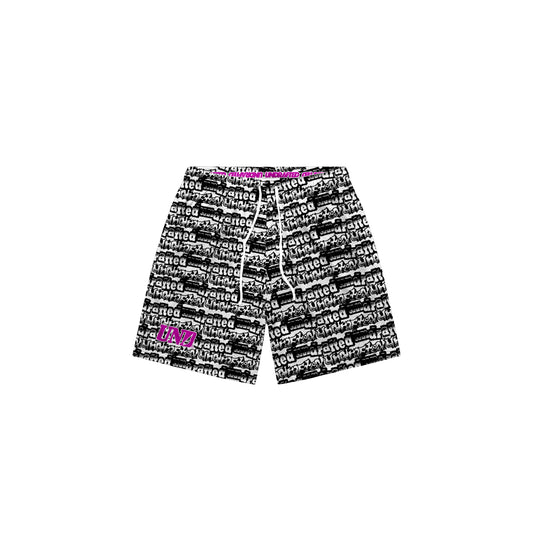 Writings Baggy Mesh Shorts