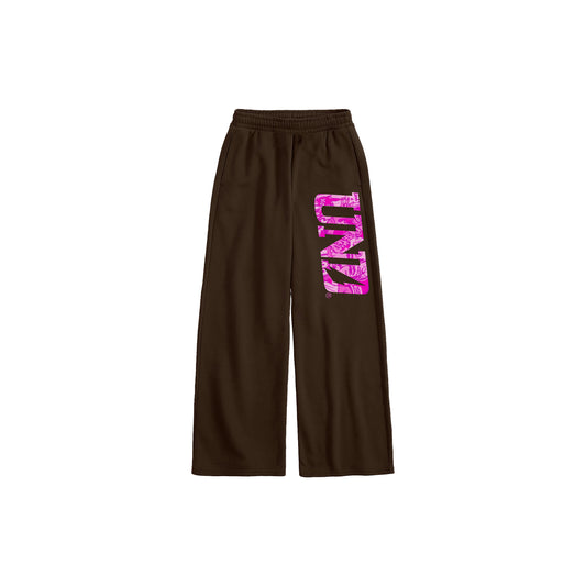 UND Logo HIS2RY Sweatpants in Choco Brown