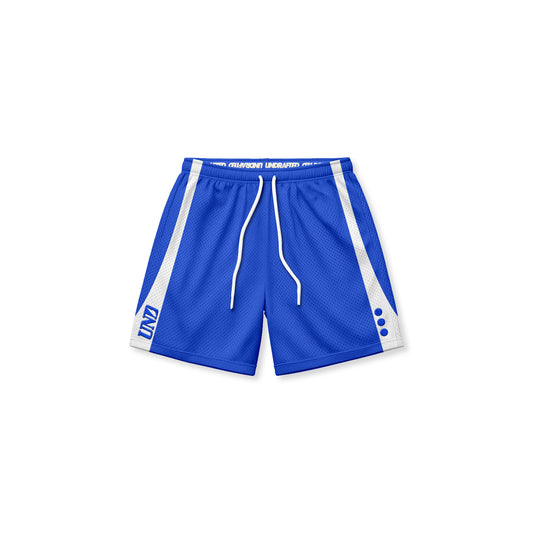 FUNDA athlētikós Baggy Mesh Shorts in Blue