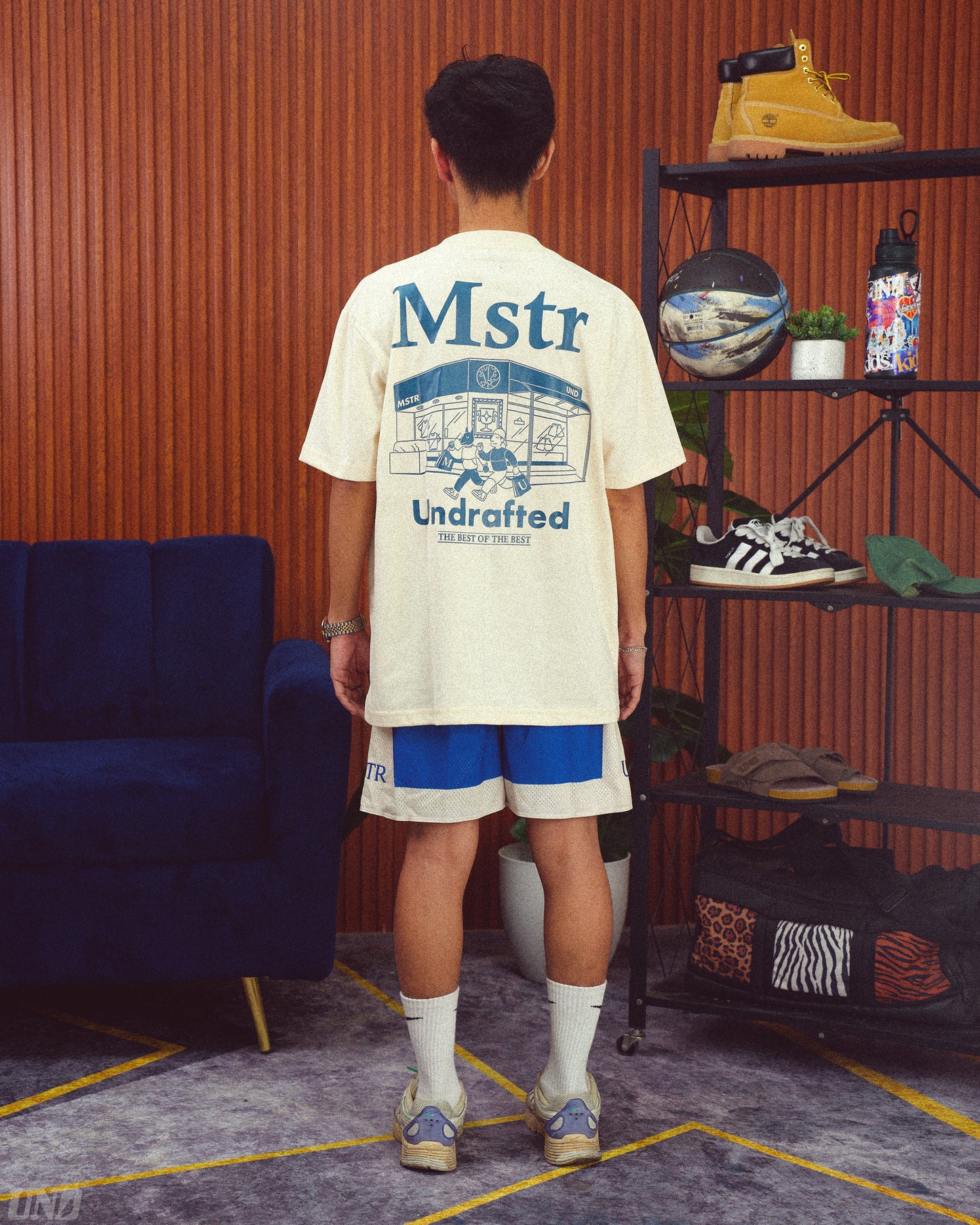 UNDxMSTR Ascent Mesh Shorts (BLUE)