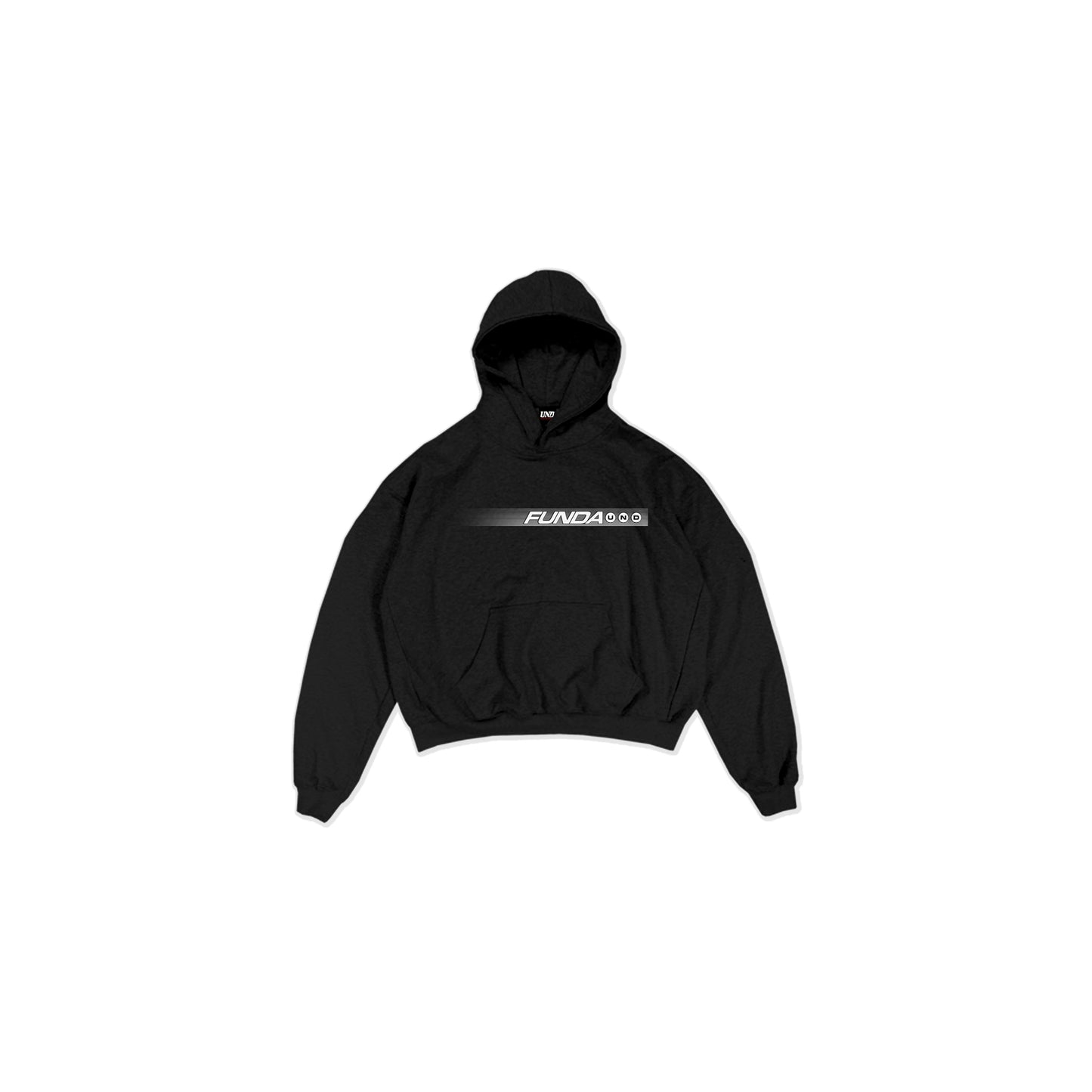 ¥$ FUNDA Hoodie in Black