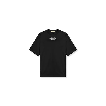 TWO FACE ARC TEE BLACK