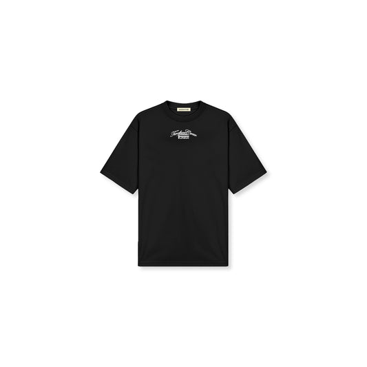 TWO FACE ARC TEE BLACK