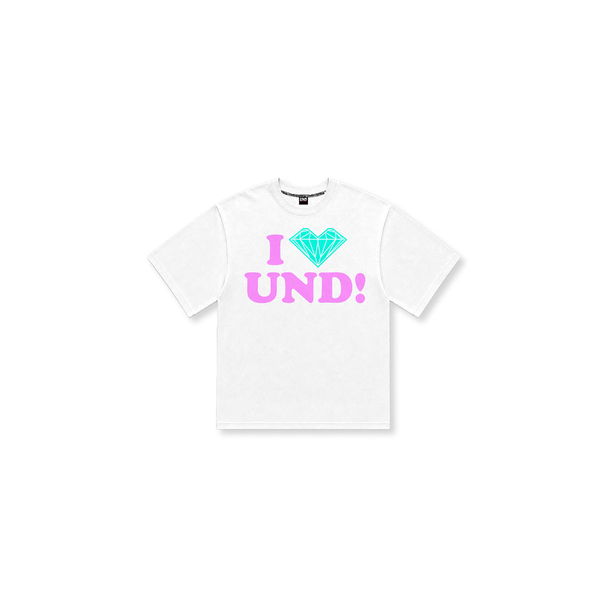 DMND Tee in White