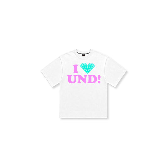 DMND Tee in White