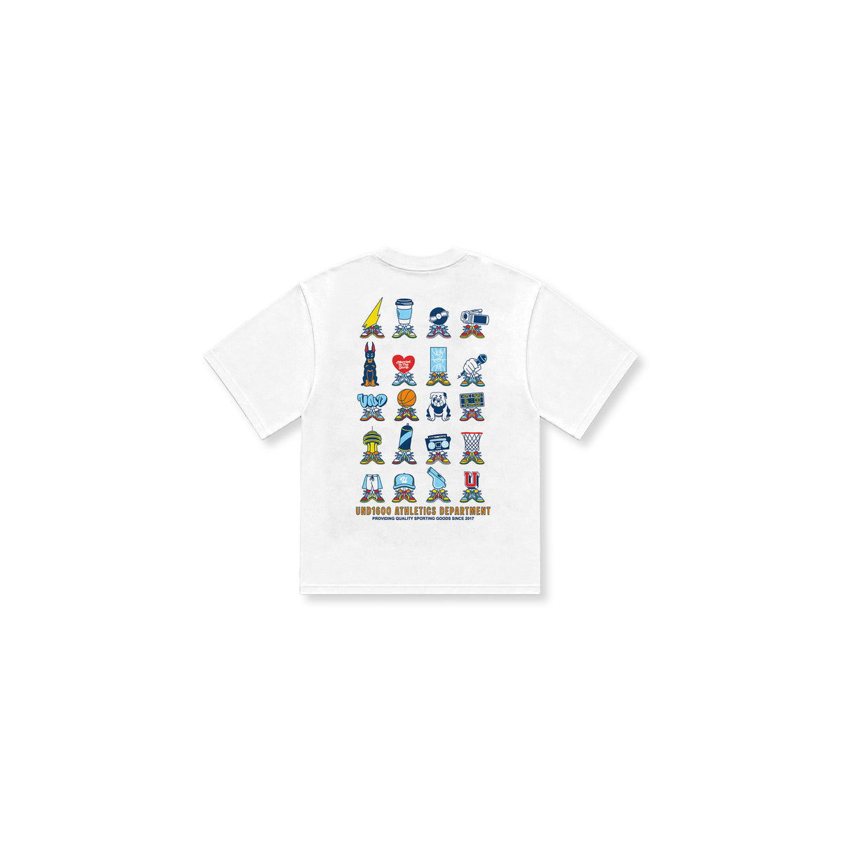 HTSY Mascots Tee White