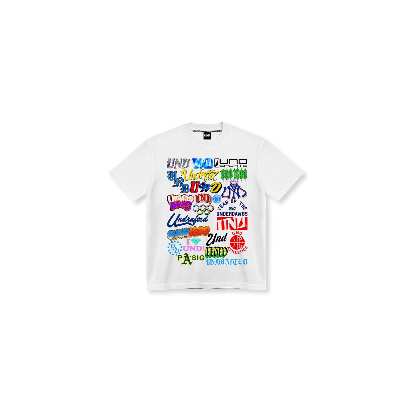 Logos V3 Tee White