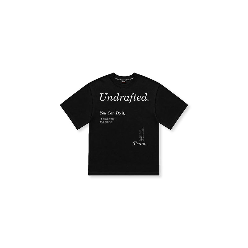 Steps Tee in Black