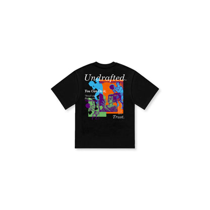 Steps Tee in Black