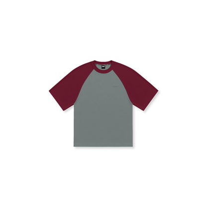 UND1600 Embro Raglan Tee "CRIMSON"