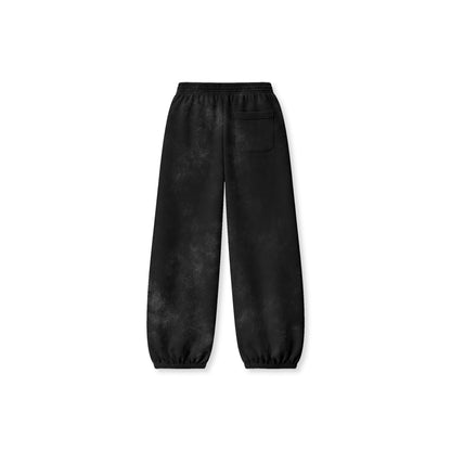 Bound Logo Washed Sweatpants Black
