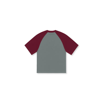 UND1600 Embro Raglan Tee "CRIMSON"