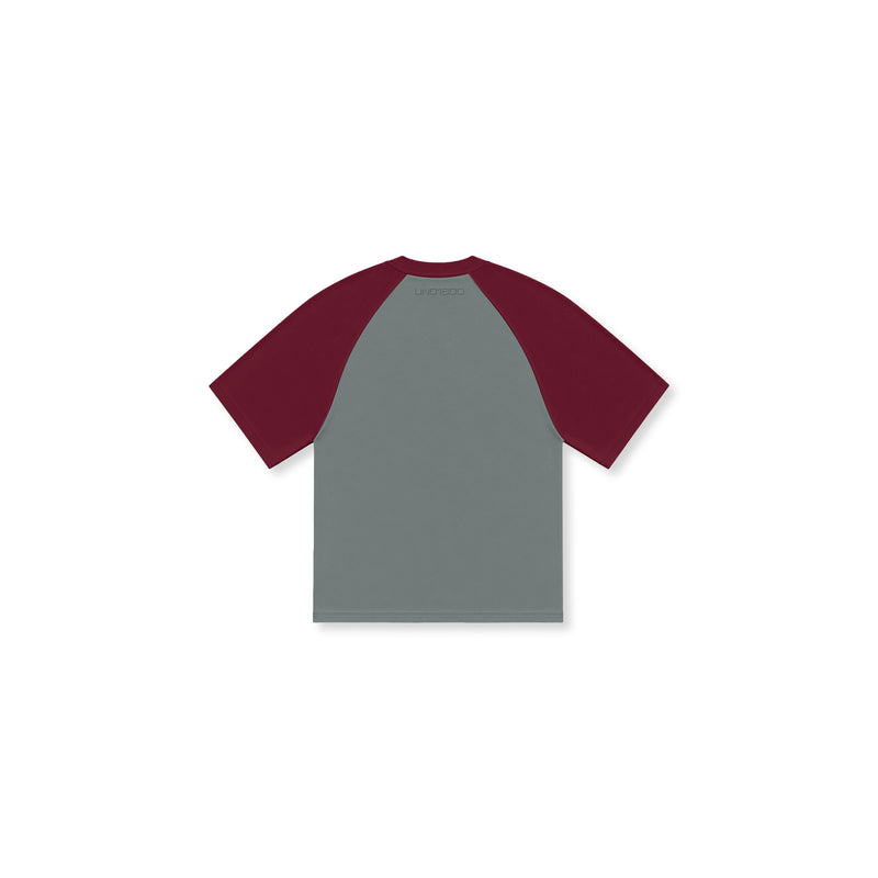 UND1600 Embro Raglan Tee "CRIMSON"