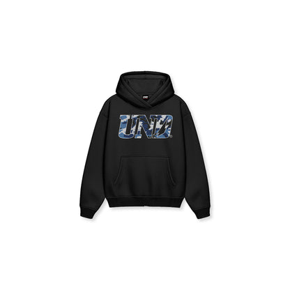 BIGO Military Blue Hoodie in Black
