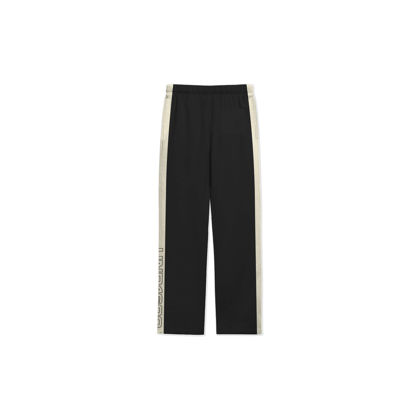 UND1600 Straight Leg Sweats in Black